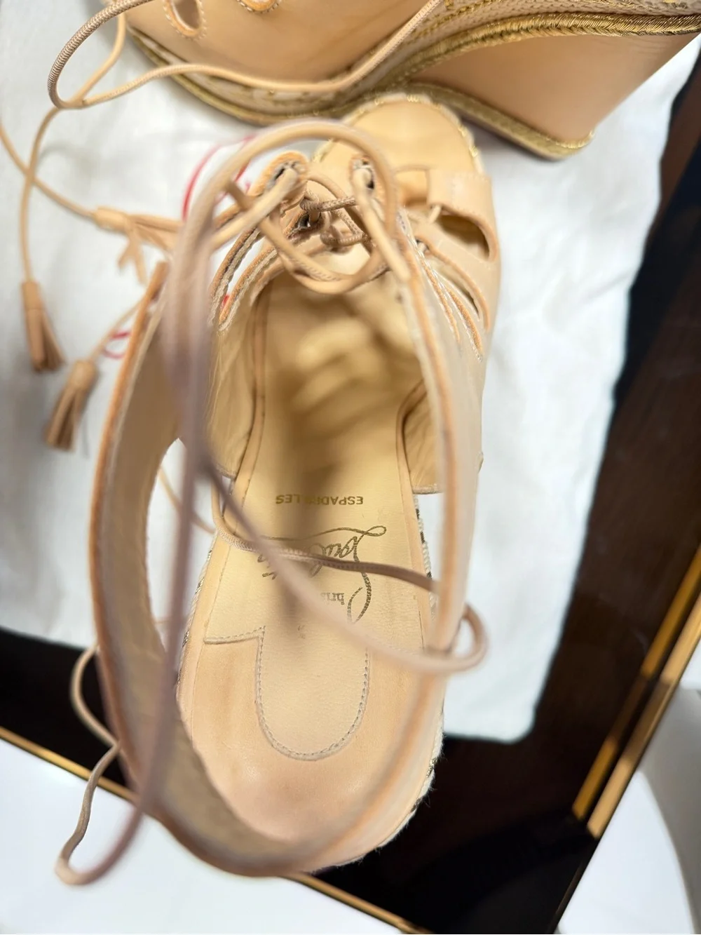 Christian Louboutin elegant lace
